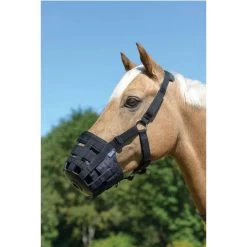 Nylon Grass Muzzle - Black