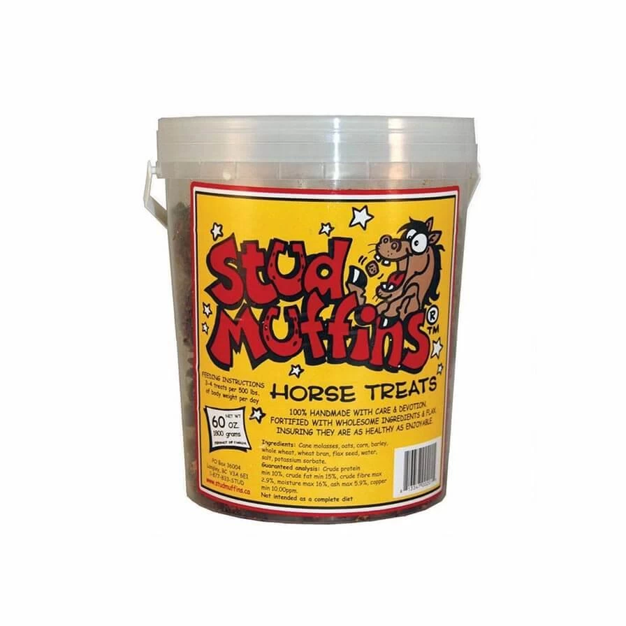 Stud Muffins® Horse Treats - 60 Oz - 60OZ 1 Stud Muffins® Horse Treats - 60 Oz - 60OZ