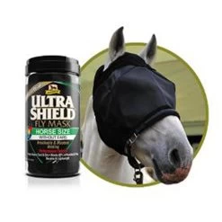 UltraShield® Fly Mask - Cob - Black