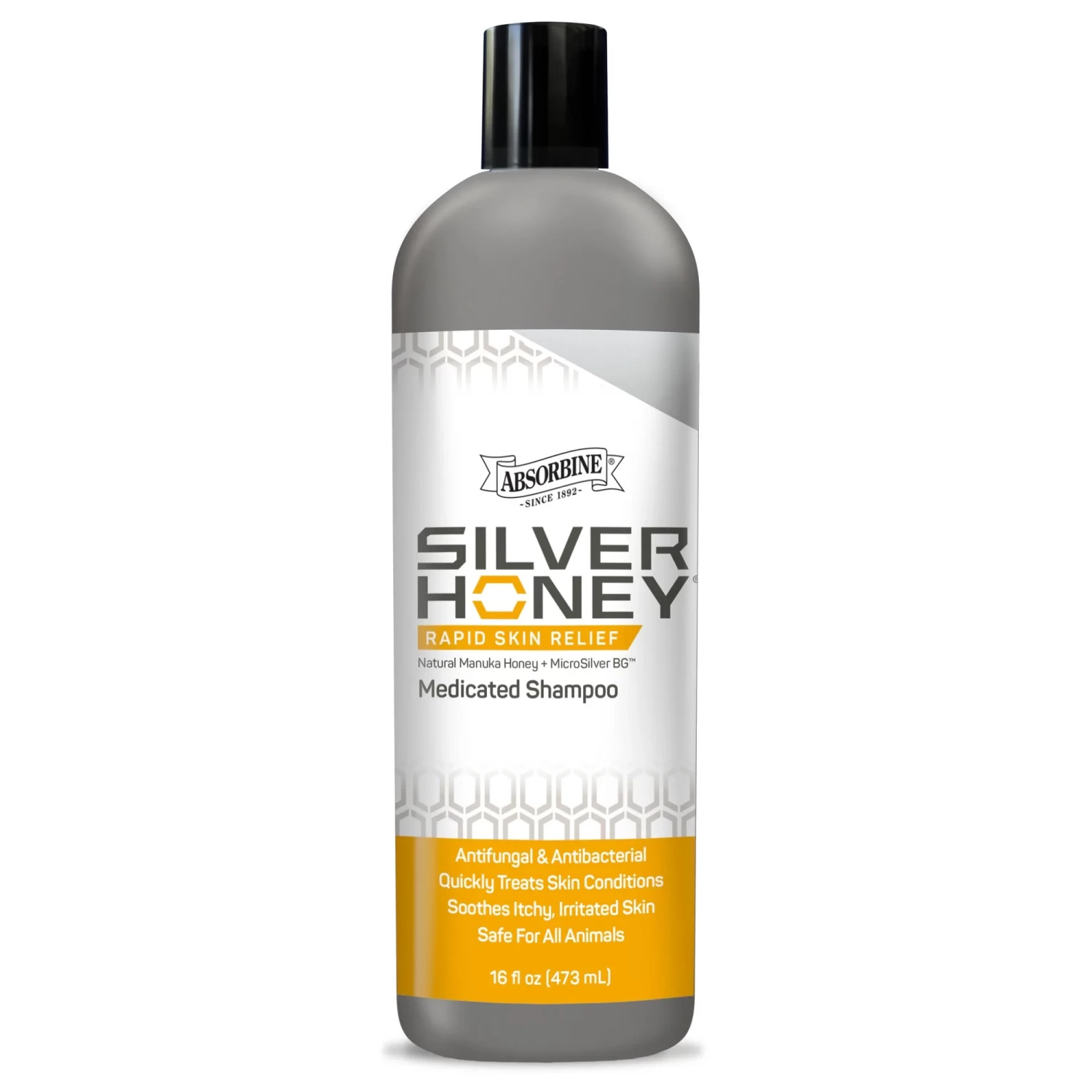 Absorbine Silver Honey Medicated Shampoo - 16OZ 1 Absorbine Silver Honey Medicated Shampoo - 16OZ