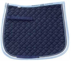 General Purpose Pads - Horse -Equestrian Supplies 7347 NAVYICE BLUEECRU l