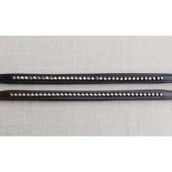 Graphite Crystal Browband - Black