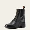 Women's Heritage Breeze Zip Paddock Boot - Black
