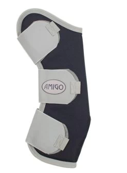 Amigo Ripstop Travel Boots - NAVY/SILVER