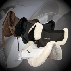 Trifecta Half Pad With Sheepskin Rolls