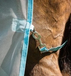 Amigo® AmECO Bug Buster Sheet - Silver And Skyblue -Equestrian Supplies AFRRK0 E