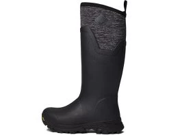 Arctic Ice Tall Boot AGAT - Women's- Black With Jersey Heather -Equestrian Supplies ASVTA D