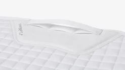 Lemieux Cotton Dressage Square Pad - WHITE 5 Lemieux Cotton Dressage Square Pad - WHITE -Equestrian Supplies CDSP C