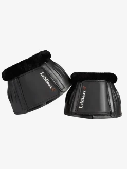 Lemieux Rubber Bell Boots With Fleece - Black